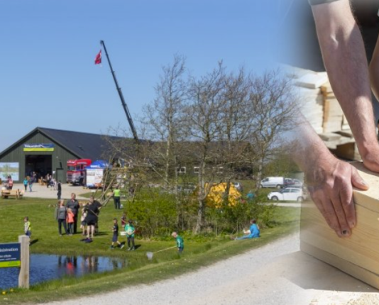 Naturklubben for børn på ekskursion til Vejlernes dag.
